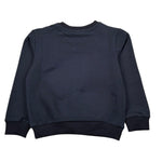 Siviglia Felpa Chiusa Girocollo Tinta Unita con Stampa per Neonato SVNST17294 BLU SIVIGLIA 