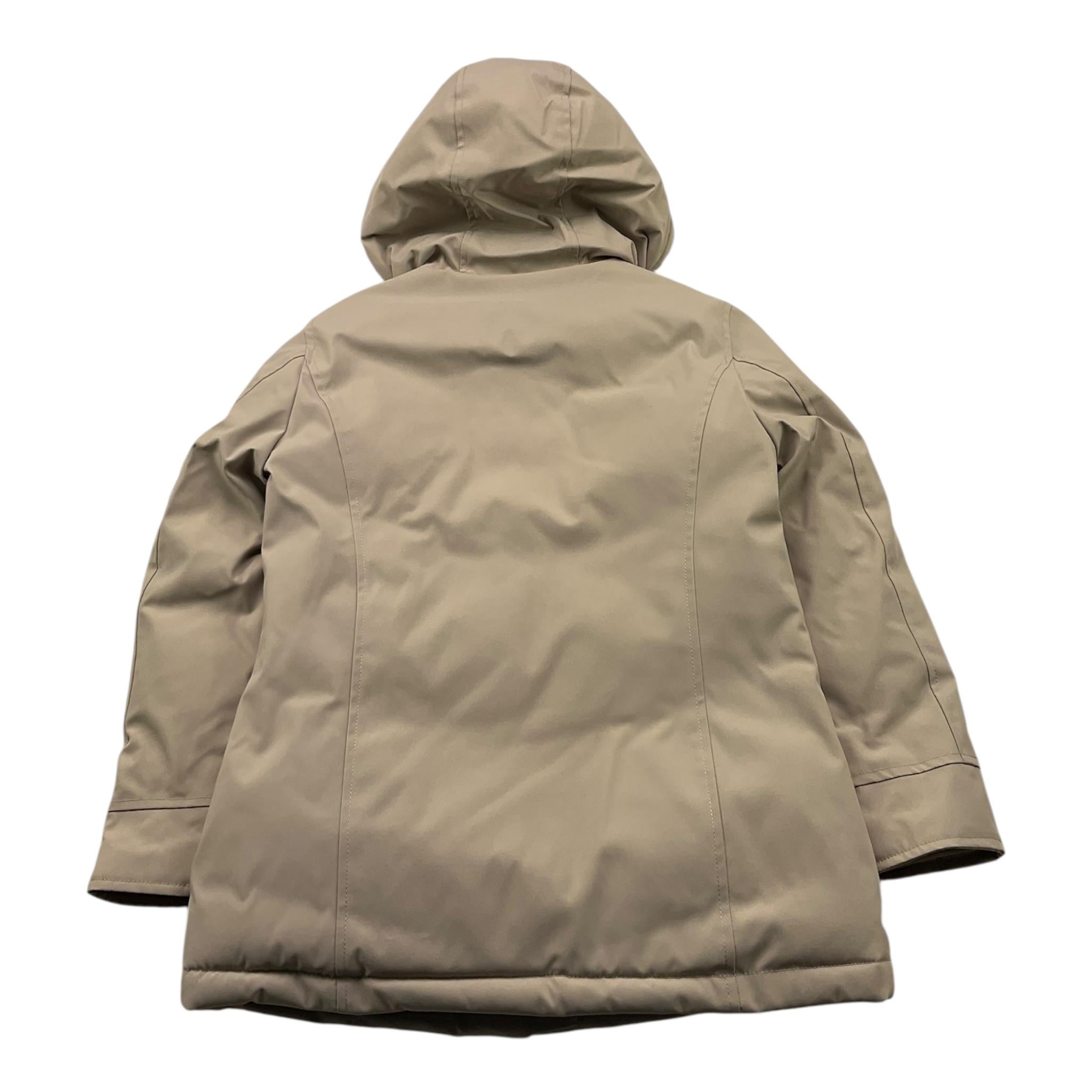 CANADIAN giubbino cn cappuccio tinta unia Fango per Bambino CNG224001WK FANGO CANADIAN 