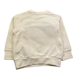 NEVER TOO felpa chiusa girocollo tinta unita Panna per Neonato NT2204N PANNA NEVER TOO 
