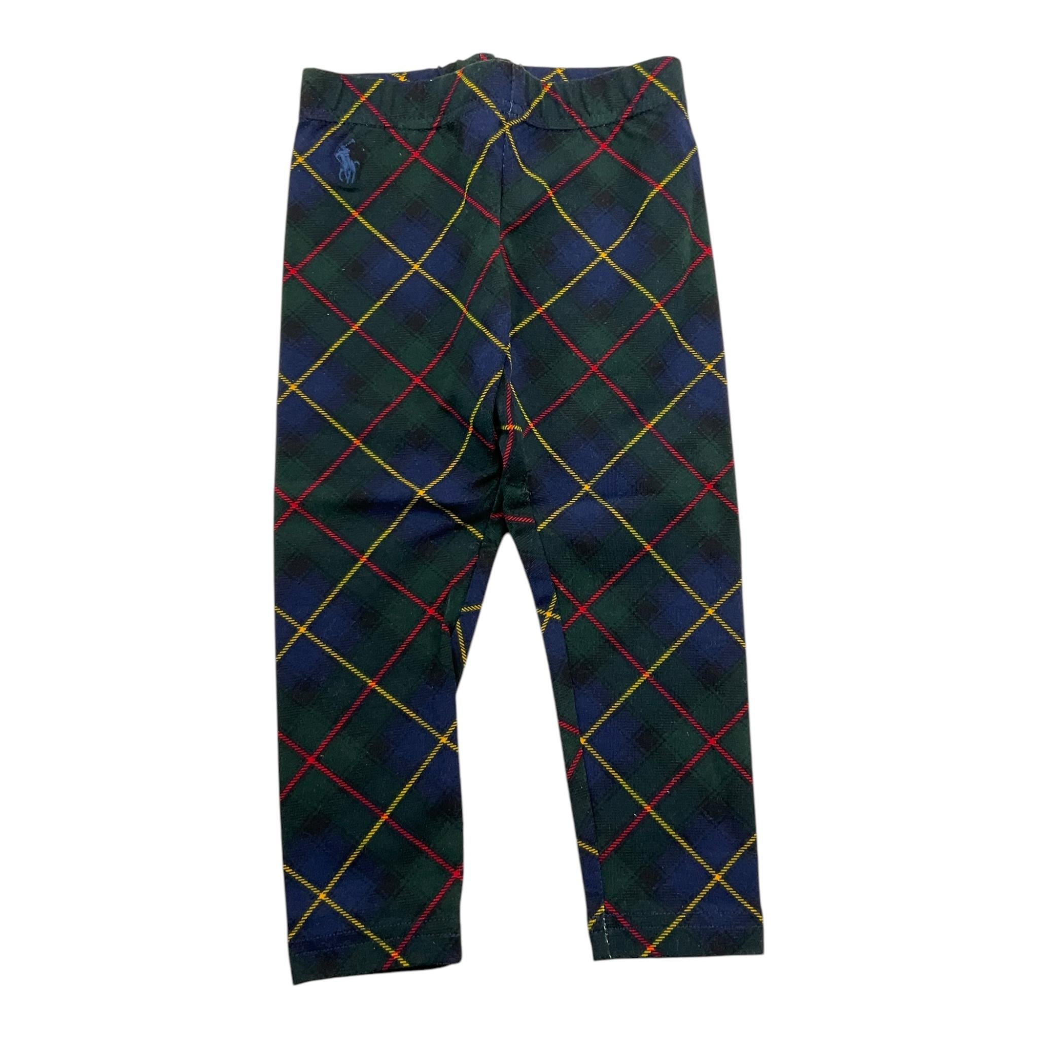RALPH LAUREN leggins tinta unita con fantasia Verde per Neonata 312950931001 VERDE RALPH LAUREN 