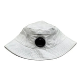 C.P. Company Cappello Pescatore Tinta Unita per Bambino CMX006 BIANCO C.P. COMPANY 