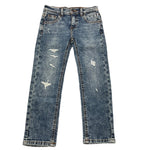 GUESS jeans tinta unita con girovita regolabile Azzurro per Bambino N4YA08D52Z0 AZZURRO GUESS 