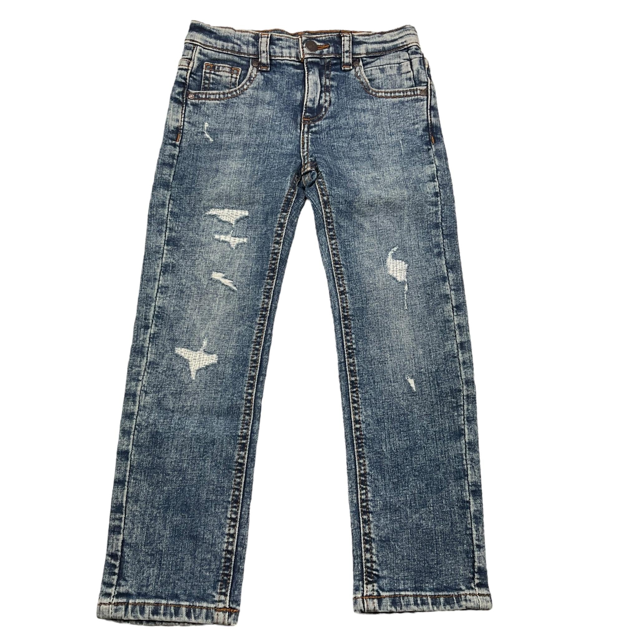 GUESS jeans tinta unita con girovita regolabile Azzurro per Bambino N4YA08D52Z0 AZZURRO GUESS 