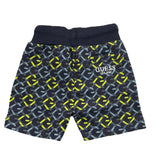 Guess Bermuda Tinta Unita con Fantasia per Neonato N5RD07KA6R4 BLU GUESS 