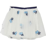 Liu Jo Gonna Tinta Unita In Tulle con Ricami per Neonata KA5043N BIANCO LIU JO 