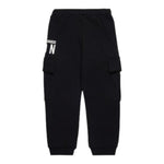 DSQUARED2 pantalone modello tuta tinta unita con stampa Nero per Bambino DQ2669 NERO DSQUARED2 