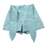 Fun & Fun Short Tinta Unita con Fiocco per Bambina FNCBSO01058 AZZURRO FUN & FUN 