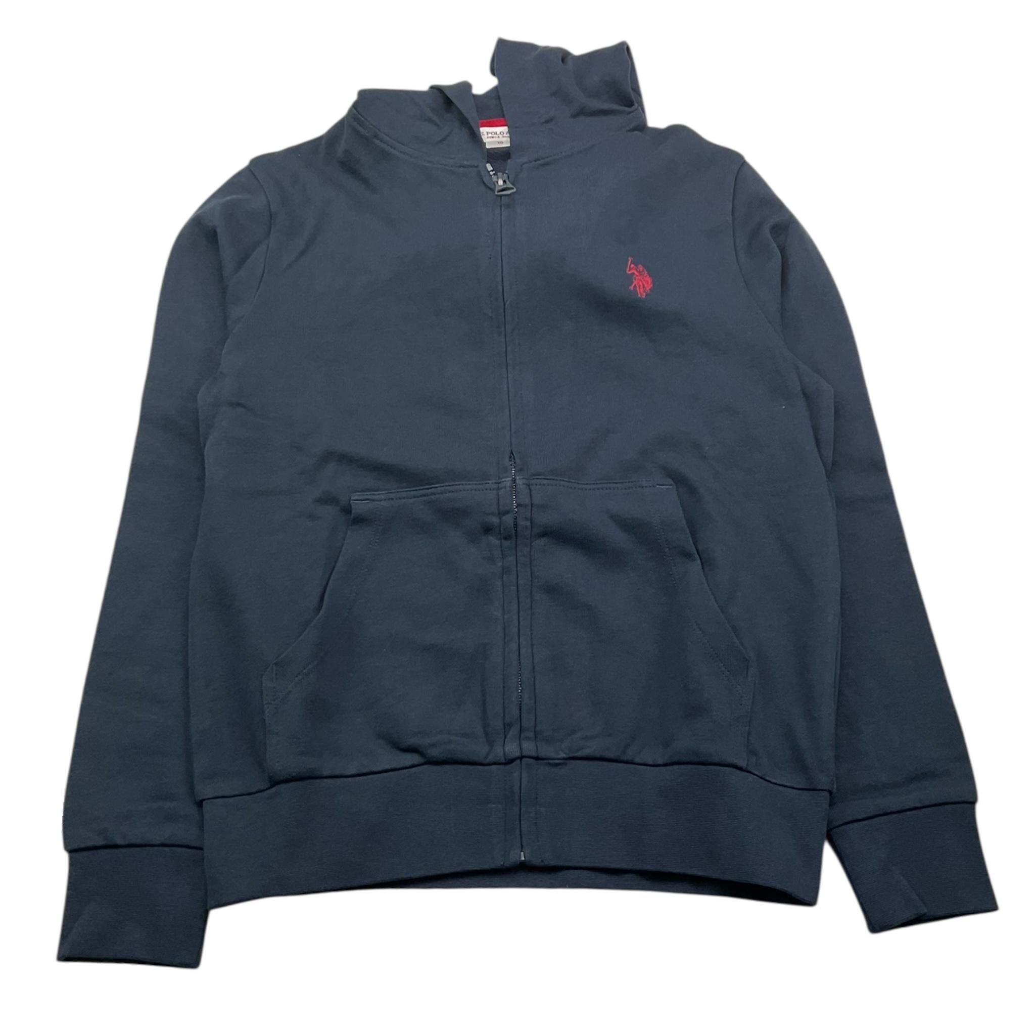U.S. POLO ASSN completo 2 pezzi felpa-pantalone tinta unita Blu per Bambino 56267311 BLU U.S. POLO ASSN 