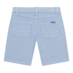 Guess Bermuda Tinta Unita con Girovita Regolabile per Bambino N5GD07WGAR0 AZZURRO GUESS 