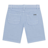 Guess Bermuda Tinta Unita con Girovita Regolabile per Bambino N5GD07WGAR0 AZZURRO GUESS 