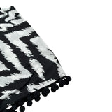 Kaos Top Tinta Unita con Fantasia per Bambina KS204 BIANCO KAOS 