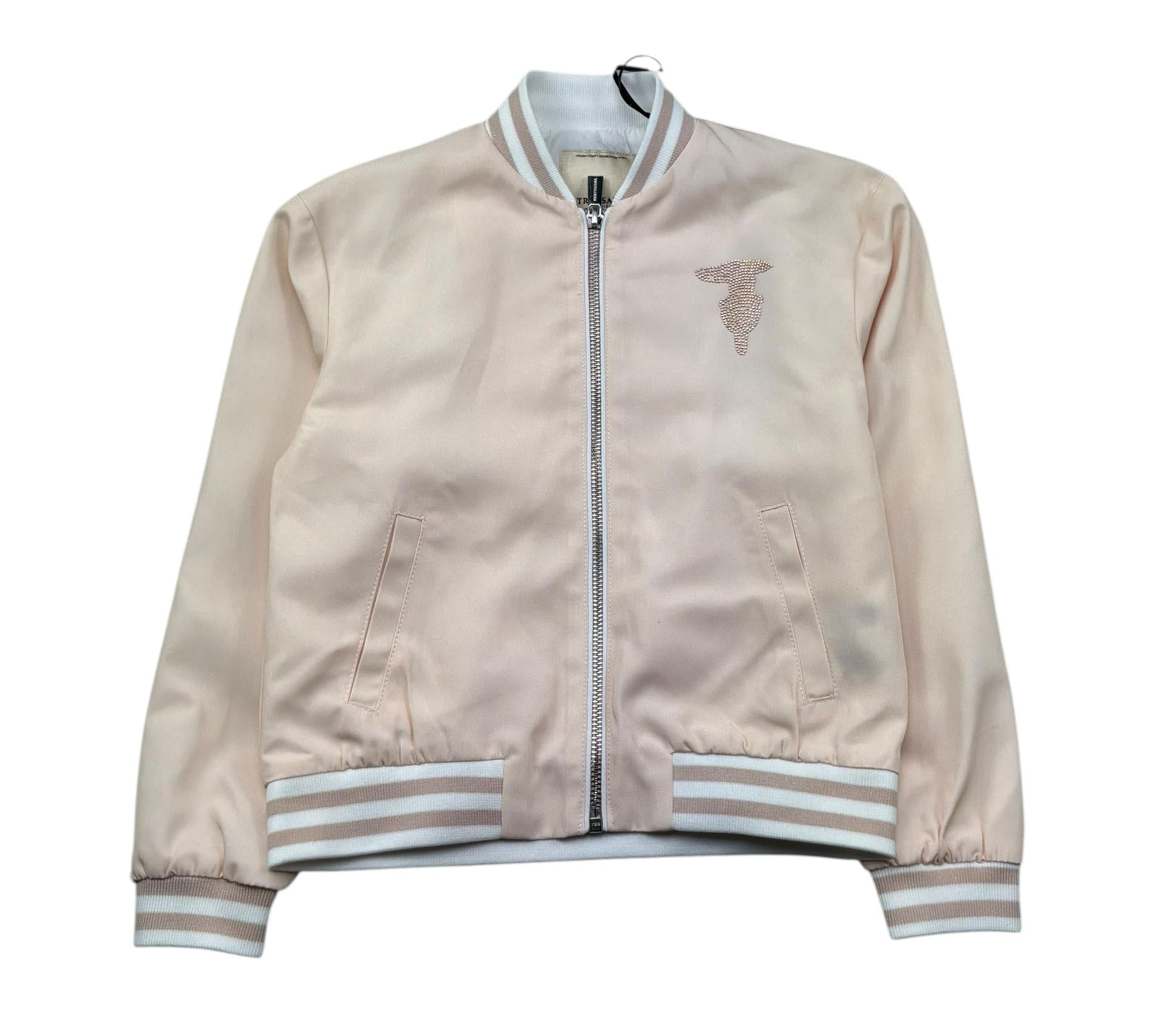 Trussardi Giubbino Tinta Unita con Zip  per Bambina TGP26060GB ROSA TRUSSARDI 