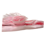 Ninnaoh Solid Color Headband with Pink Tulle for Newborn