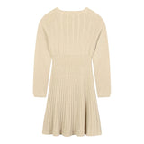 MICHAEL KORS abito manica lunga tinta unita Oro per Bambina R30169 ORO MICHAEL KORS 