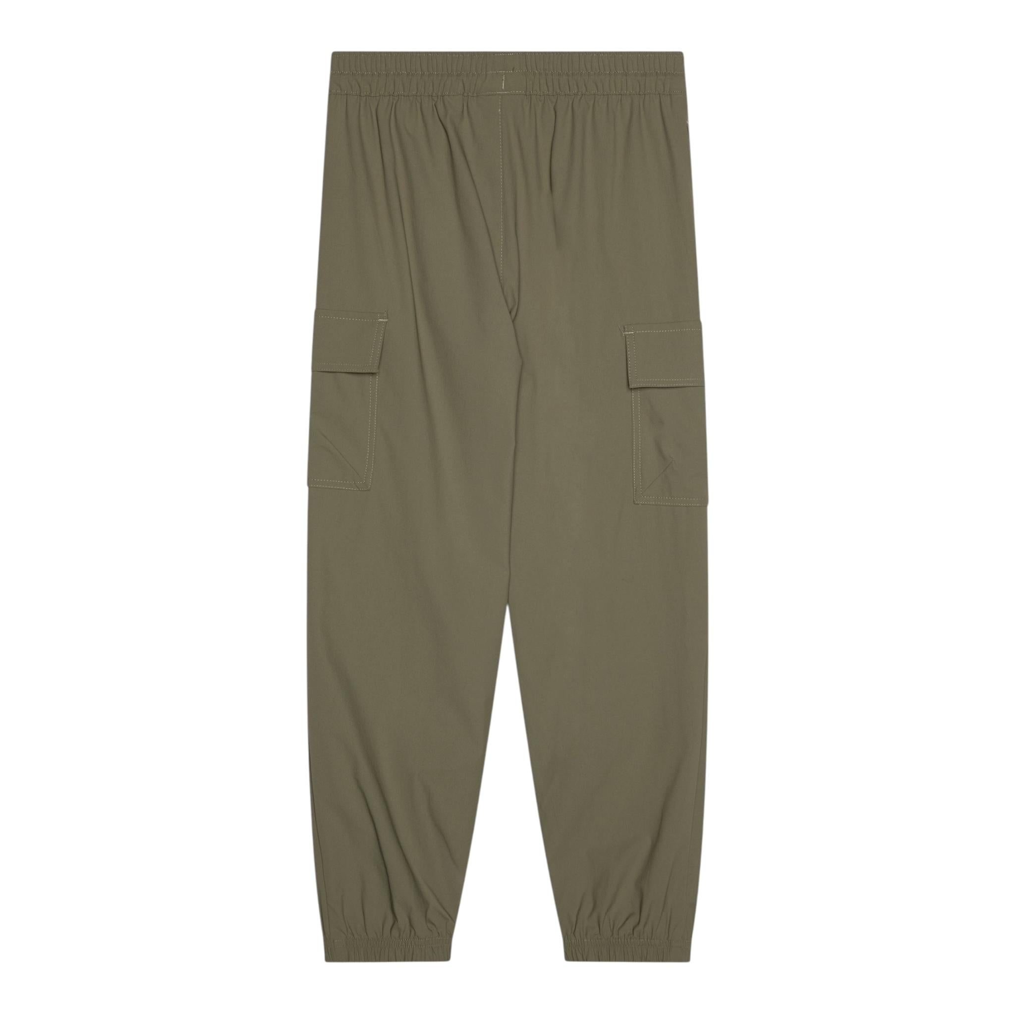 Lacoste Pantalone Tinta Unita con Elastico In Vita per Bambino XJ8449 VERDE LACOSTE 