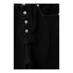 MAISON MARGIELA jeans tinta unita modello baggy Nero per Bambina M60451 NERO MAISON MARGIELA 