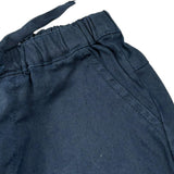 Please Pantalone Tinta Unita con Elastico In Vita per Neonato PE54300B73N BLU PLEASE 