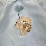 NANAN completo 2pz maglia-ghettina Azzurro per Neonato I2401101A AZZURRO NANAN 