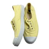 Chipie Sneakers Solid Color With Contrast Sole Yellow For Kids