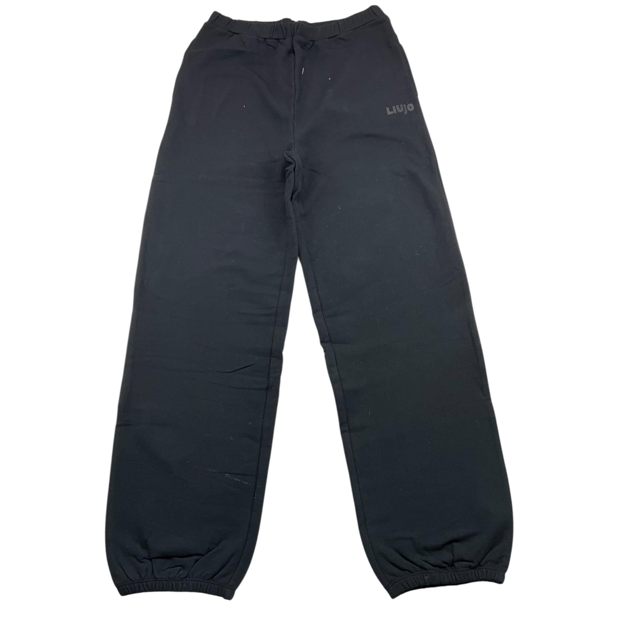 LIU JO pantalone tuta tinta unita Nero per Bambina GF4181F0939 NERO LIU JO 