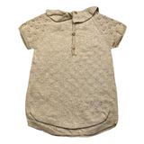 Wedoble Baby Romper Half-Length Beige Dyed