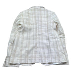 Manuel & Frank Giacca Tinta Unita con Fantasia A Righe per Bambino MF6266R PANNA MANUEL & FRANK 