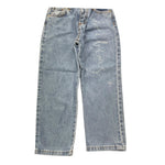 Iceberg Jeans Tinta Unita con Elastico In Vita per Neonato PTICE5157B AZZURRO ICEBERG 