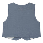 Mayoral Gilet tinta unita con Bottoni Blu per Neonato 1303X BLU MAYORAL 