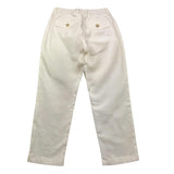 Eleventy Pantalone Tinta Unita con Elastico In Vita per Bambino ES6P20 BIANCO ELEVENTY 