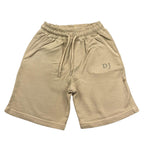 Dan John Bermuda Tinta Unita con Logo per Bambino BFD5101J BEIGE DAN JOHN 