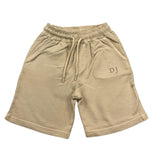 Dan John Bermuda Tinta Unita con Logo per Bambino BFD5101J BEIGE DAN JOHN 