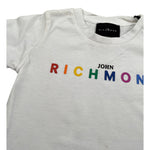 John Richmond T-Shirt Girocollo tinta unita con Stampa Bianco per Neonato RIP21046TS BIANCO JOHN RICHMOND 