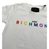 John Richmond T-Shirt Girocollo tinta unita con Stampa Bianco per Neonato RIP21046TS BIANCO JOHN RICHMOND 