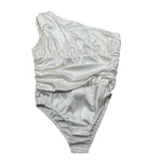 Fun & Fun Body Tinta Unita Monospalla per Bambina FNCJBD01012X BIANCO FUN & FUN 