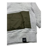 ASPESI felpa tinta unita con cappucci in contrasto Grigio per Bambino F24037MFM0123 GRIGIO ASPESI 