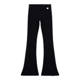 GUESS pantalone tinta unita modello zampa Nero per Bambina J4YB05KCCA0 NERO GUESS 