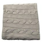Le Coconne Coperta Tinta Unita con Ricami per Neonato LCN2584 BEIGE LE COCONNE 