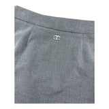 TWINSET gonna tinta unita plissettata asimmetrica Grigio per Bambina 242GJ2117 GRIGIO TWINSET 