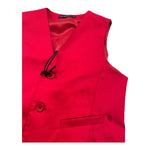 Manuel & Frank Gilet Tinta Unita per Bambino MF5011B ROSSO MANUEL & FRANK 