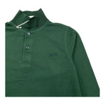 SUN68 polo manica lunga tinta unita Verde per Bambino A43309 VERDE SUN68 