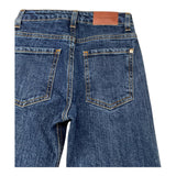 TRUSSARDI jeans tinta unita con girovita regolabile Blu per Bambino TBA25074JE BLU TRUSSARDI 
