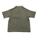 Aspesi Polo Shirt Solid Color Half Sleeve Green For Boys