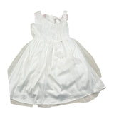 Alice Pi Abito Cerimonia Tinta Unita con Tulle per Bambina 2209 BIANCO ALICE PI 
