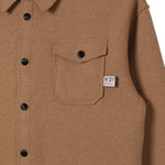 N°21 camicia tinta unita con bottoni Cammello per Bambino N21A02 CAMMELLO N°21 