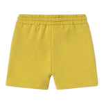 Mayoral Bermuda In Felpa Tinta Unita con Stampe per Neonato 1242X GIALLO MAYORAL 
