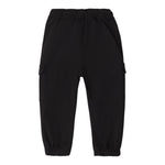SARABANDA pantalone tinta unita con elastico in vita Nero per Bambino 0A044 NERO SARABANDA 