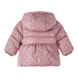 NAME IT giubbino tinta unita con cappuccio e stampa Rosa per Neonata 13218441 ROSA NAME IT 