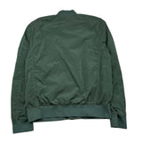 CP Company Green Zip Up Solid Color Jacket for Kids