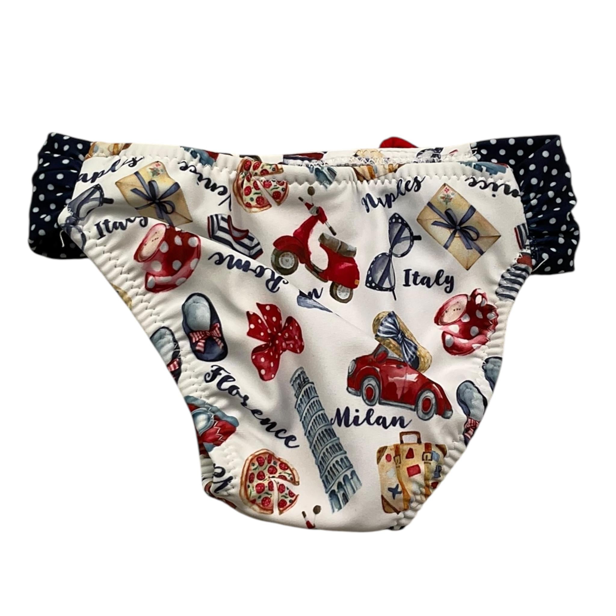 Mayoral Costume Mutandina Stampa Fantasia per Neonata 1654 BIANCO MAYORAL 