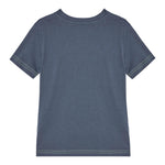 Guess T-Shirt Girocollo Tinta Unita con Stampa per Bambino N5RI15K8HM4JX BLU GUESS 